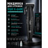 Аккумуляторная машинка для стрижки VGR V-640C BLACK — 6 насадок, LED-дисплей, 9000 об/мин (VGRV640C-AV)