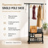 Напольная вешалка SINGLE-POLE SHOE RACK 107-2 с полками для обуви (RACK1072-AV)