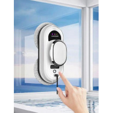 Робот на аккумуляторе для мытья окон с пультом управления, 6 насадок