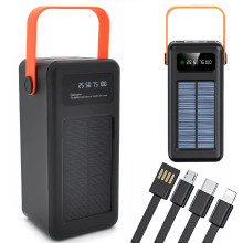 Портативное зарядное устройство с солнечной панелью Power Bank YM-639 CX Внешний аккумулятор на 120000 mAh (NYM639-AV)