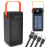 Портативное зарядное устройство с солнечной панелью Power Bank YM-639 CX Внешний аккумулятор на 120000 mAh (NYM639-AV)