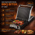 Прижимной контактный электрогриль гриль 3000 Вт BBQ BITEK BT-2687 с регулировкой температуры (BT2687-AV)