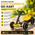 Детский складной электромобиль Go-Kart на аккумуляторе, желтый (HL-B6yell-AV)