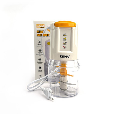 Измельчитель-чоппер DENX DX2050 с чашей 0,5 л, белый (DX2050-AV)