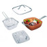 Сковородка-фритюрниця квадратная с крышкой TOP KITCHEN BN-8001 (BN8001-AV)