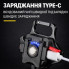 Универсальный кемпинговый фонарик-брелок W5133 COB с зарядкой Type-C, магнитом, карабином и встроенной открывалкой (W5133-AV)