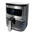 Аэрофритюрница Zepline ZP-00234 без масла, 6.5 л, 4200 Вт, семейная, с LED дисплеем и автоматическими режимами