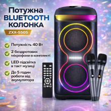 Портативная Bluetooth колонка 2х6.5 Портативная Bluetooth колонка 2х6.5