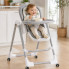 Детский стульчик для кормления X-715 BabyChair 2в1 с регулируемой спинкой, столиком, шезлонгом и колесами (X715-AV)