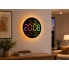 Цифровые настенные LED-часы 6695R RGB с ночником и пультом управления (6695R-AV)