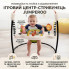 Детский игровой центр Fisher-Price Jumperoo со светом и звуком — развивающий джампер, бежевый (X649-AV)