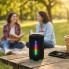 Портативная Bluetooth-колонка JC-500 10 Вт с RGB LED-подсветкой, аккумуляторная беспроводная мини-колонка (JC500-AV)