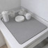 Коврик для сушки посуды антискользящий 30 × 30 см серый (KO3030-AV)