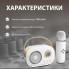 Колонка портативна з мікрофоном C-20 BT/TF/USB/FM 5 Вт Білий C20W (LG-1934840359)