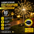 Садовый светильник «Фейерверк» на солнечной батарее, 60 LED, 85 см, черный (N5886-AV)