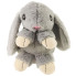 Мягкая игрушка, музыкальный заяц GREY на аккумуляторе(RABB17-AV)