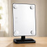 УЦЕНКА! Настольное косметическое зеркало Cosmetie Mirror 360 Rotation Angel с LED-подсветкой, сенсорный (Плохая упаковка 3679)