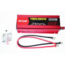 Преобразователь напряжения инвертор Eryuan 2600W LCD DC/AC 12V-220V с чистой синусоидой и вольтметром