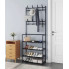 Универсальная вешалка для одежды New Simple Floor Clothes Rack 60 × 30 × 151 см, черная (7095930293-AV)