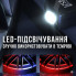 Автомобильный аккумуляторный компрессор М-007 с насадками и LED-фонариком (М007-AV)