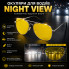 УЦЕНКА! Антибликовые очки для водителей Night View Glasses с желтыми линзами для ночного вождения  (Плохая упаковка 3647)