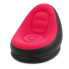 Надувное кресло с пуфиком 2 в 1 Air Sofa, 116×98×83 см, до 100 кг, черное (6819-AV)