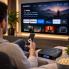 Смарт ТВ-приставка I96 Z18 Android TV, 4/32 ГБ, Wi-Fi 2.4/5 ГГц, 4K, черный (I96Z18-AV)
