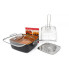 Сковородка-фритюрниця квадратная с крышкой TOP KITCHEN BN-8001 (BN8001-AV)