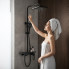 Смеситель для ванной комнаты с душевым гарнитуром Shower Set YLN16001H, черный матовый (YLN16001H-AV)