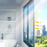 Солнцезащитная пленка для тонировки окон 300×90 см, серебристая (Pl5854-AV)