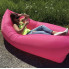 Надувной матрас (180х70 см) AIR SOFA CLOUD, Розовый / Шезлонг надувной / Ламзак (SLYPINK180-AV)