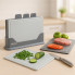 Набор разделочных досок Zepline ZP-00220 Grey Modern — 5 предметов в современном дизайне (GREY220-AV)