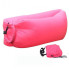 Надувной матрас (180х70 см) AIR SOFA CLOUD, Розовый / Шезлонг надувной / Ламзак (SLYPINK180-AV)
