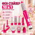 Фен-стайлер Fullcome Hair Styler 10 в 1 850 Вт, 10 насадок, розовый (MS22-AV)