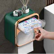 Держатель для туалетной бумаги Toilet Paper Holder GREEN Стильный и практичный аксессуар для ванной комнаты (NEER1017-AV)