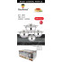 Набор кастрюль Haus Roland HR113-2, 4 шт из нержавеющей стали 1,9/2,6/3,6/6,1 л. Серебристый (HR113-2)
