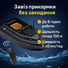 Кораблик для прикормки с пультом дистанционного управления / Кораблик для прикормки