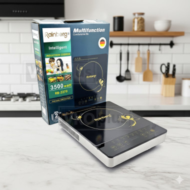 Индукционная плита на 1 конфорку Rainberg RB-2279 3500 Вт портативная одна конфорка