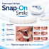 Съемные виниры для зубов на верхнюю и нижнюю челюсть Snap On Smile Veneers, белые (AN050-AV)