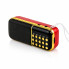 Портативный FM-радиоприемник колонка BKK USB/MP3 B851 с цифровым тюнером (B851-AV)
