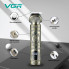 Профессиональный триммер для бритья VGR V-962s на аккумуляторе с LED-дисплеем 1200 mAh 4 насадки (NV962-AV)