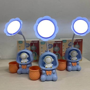 Детская настольная аккумуляторная LED-лампа 3в1 Rabbit BLUE (RAB31-AV)