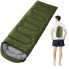 Зимний спальный мешок с подогревом от павербанка USB 215х65 см (до -30°C) / Теплый тактический спальник-одеяло