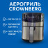Фритюрница (аэрогриль) Crownberg CB-5553 1500 Вт 2.5 л с термостатом 130–190 °C (CB5553-AV)