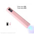 Ультрафиолетовая  светодиодная лампа для ногтей USB AND 1-44 Розовый (PK144 -AV)