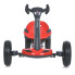 Детский складной электромобиль Go-Kart на аккумуляторе, красный (HL-B6red-AV)