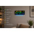 Цифровые LED-часы GH0750 RGB с календарем, будильником и пультом (GH0750-AV)
