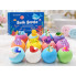 Набор детских бомбочек для ванны BATH BOMB GIFT, 12 органических шипучих бомб с сюрпризом (sp10595-AV)