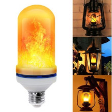 Лампа Led Flame Bulb 7 Вт с имитацией эффекта пламени огня Е27  (FLB27-AV)