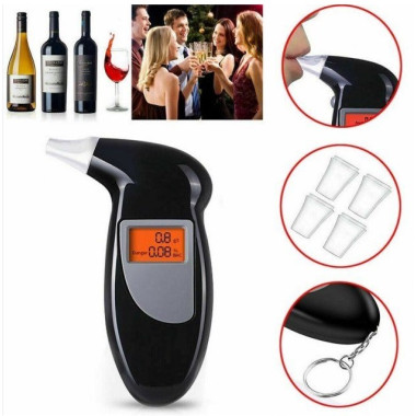 Алкотестер персональный ALT-07S Digital Breath Alcohol Tester с LED дисплеем (Tester-AV)